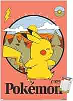 ピカチュウ　ポスター ピカピカまっさいチュウ - Pika Pika In Full Swing (TGDS-130